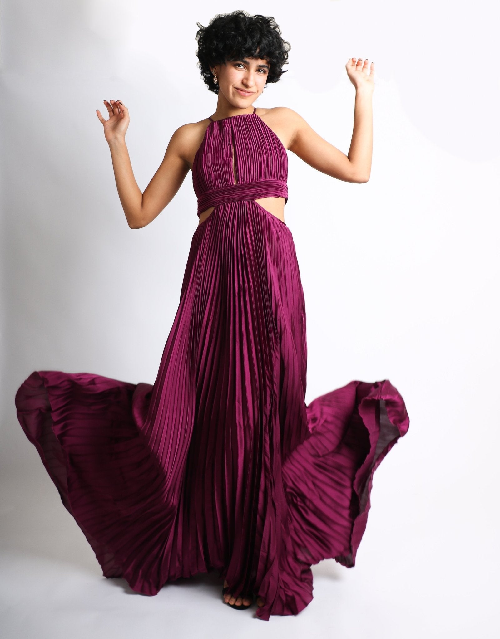 Milla - morado - Cindel vestidos maxi, midi, mini, para toda ocasion, largos, de fiesta, de boda