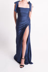 Roberta - azul - Cindel vestidos maxi, midi, mini, para toda ocasion, largos, de fiesta, de boda