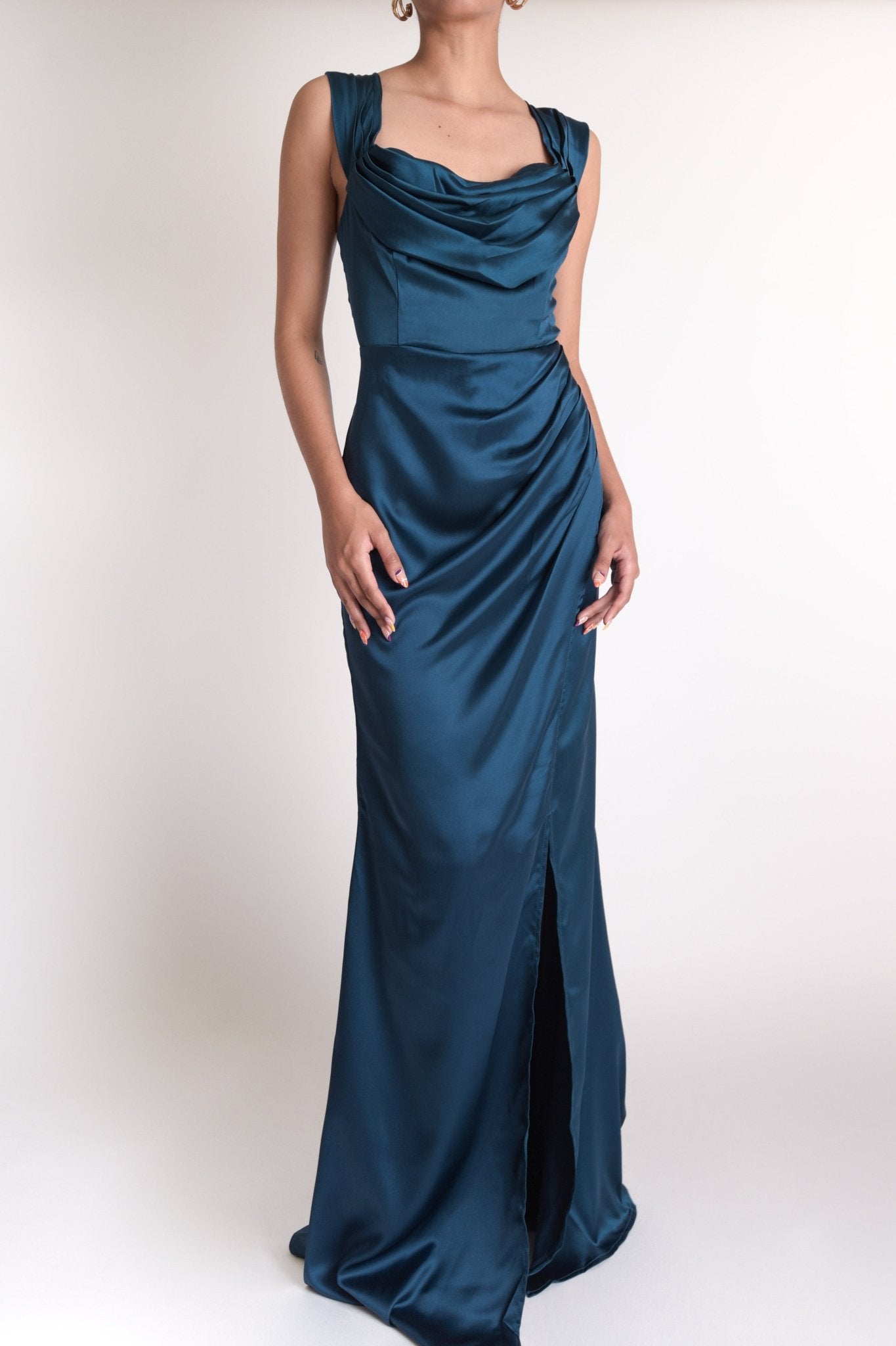 Sasha - azul - Cindel vestidos maxi, midi, mini, para toda ocasion, largos, de fiesta, de boda
