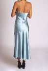 Tabata - azul sage - Cindel vestidos maxi, midi, mini, para toda ocasion, largos, de fiesta, de boda