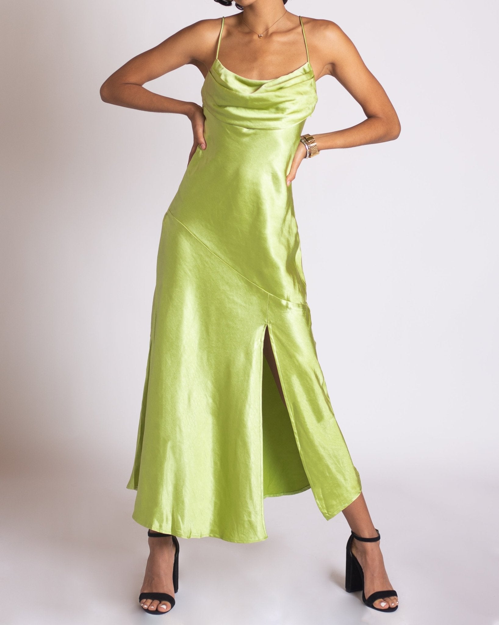 Tabata - verde lima - Cindel vestidos maxi, midi, mini, para toda ocasion, largos, de fiesta, de boda