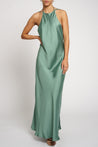 Tamara - verde - Cindel vestidos maxi, midi, mini, para toda ocasion, largos, de fiesta, de boda